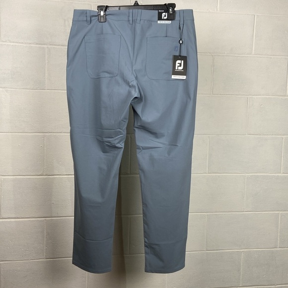 NWT FootJoy Mens Golf Performance Knit Pants 36x32 Graphite 29021 Stretch Waist - Picture 4 of 7